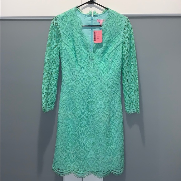 warehouse green dress sale